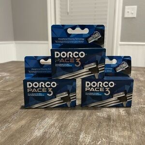 Dorco Pace 3 Razor Blades - Blue Pack